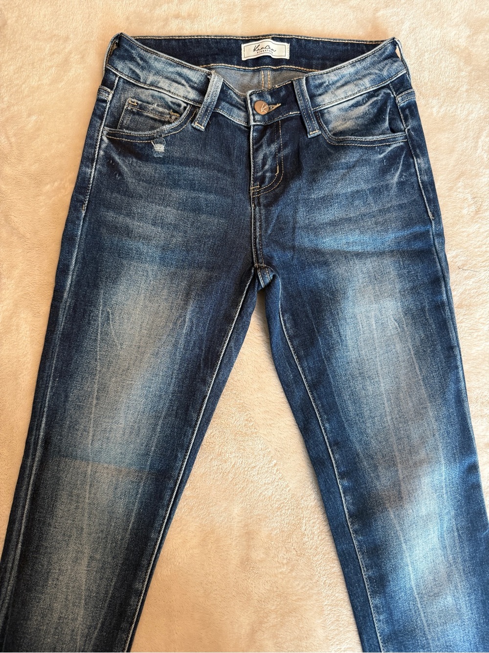 KanCan Blue Washed Skinny Jeans